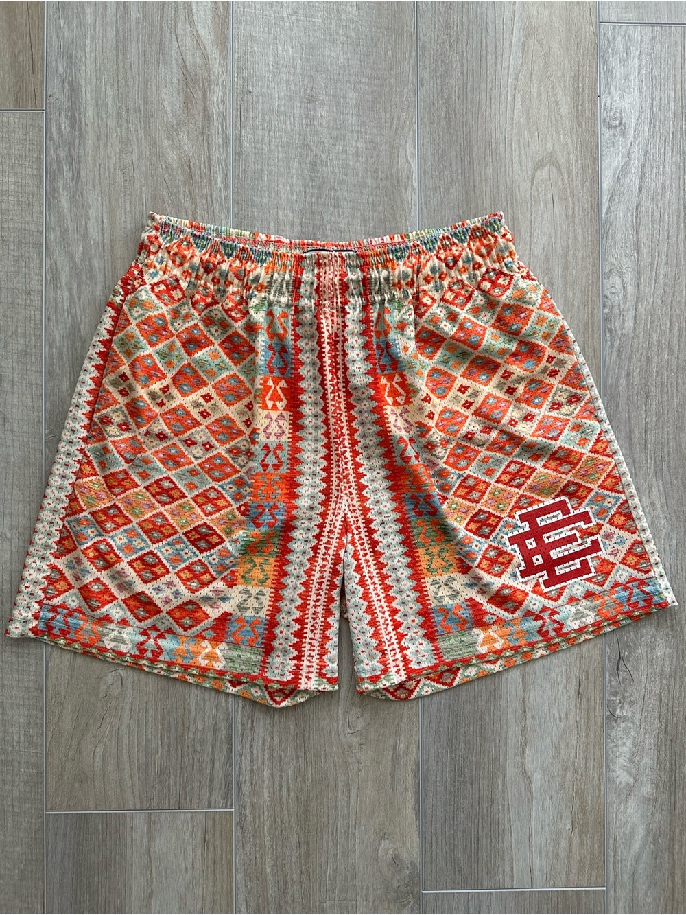 Eric Emanuel EE Basic Shorts ‘Orange Rug’